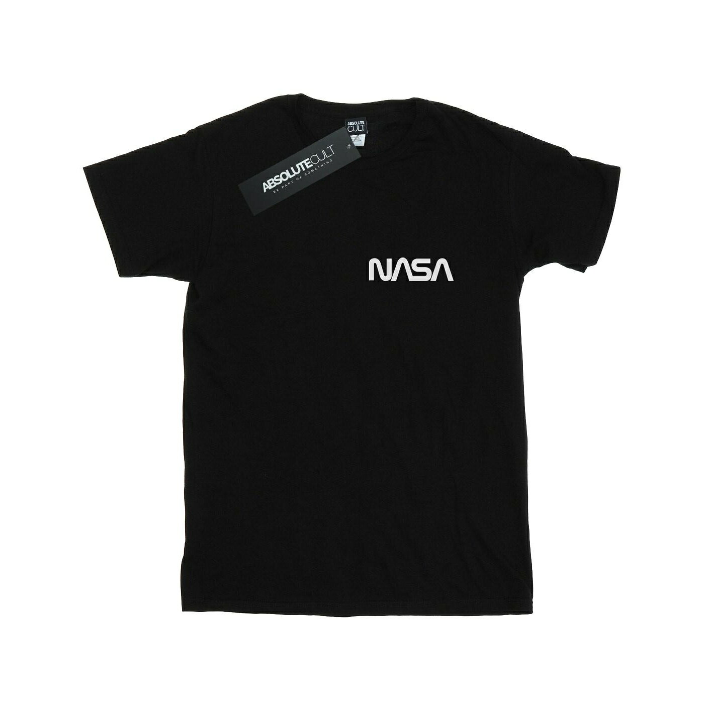 (ナサ) NASA オフィシャル商品 メンズ ロゴ ワンポイント 半袖 Tシャツ トップス 【海外通販】