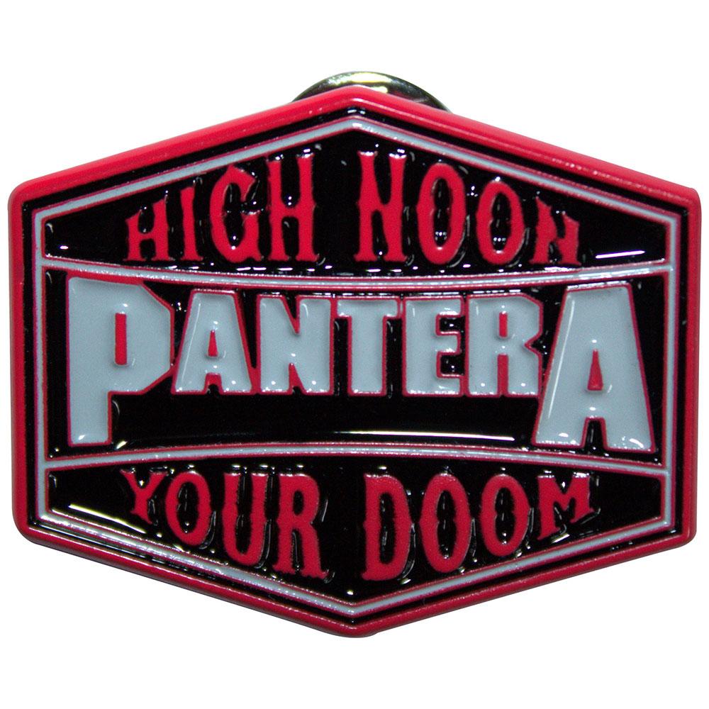 (パンテラ) Pantera オフィシャル商品 High Noon Your Doom ピンバッジ バッジ 【海外通販】