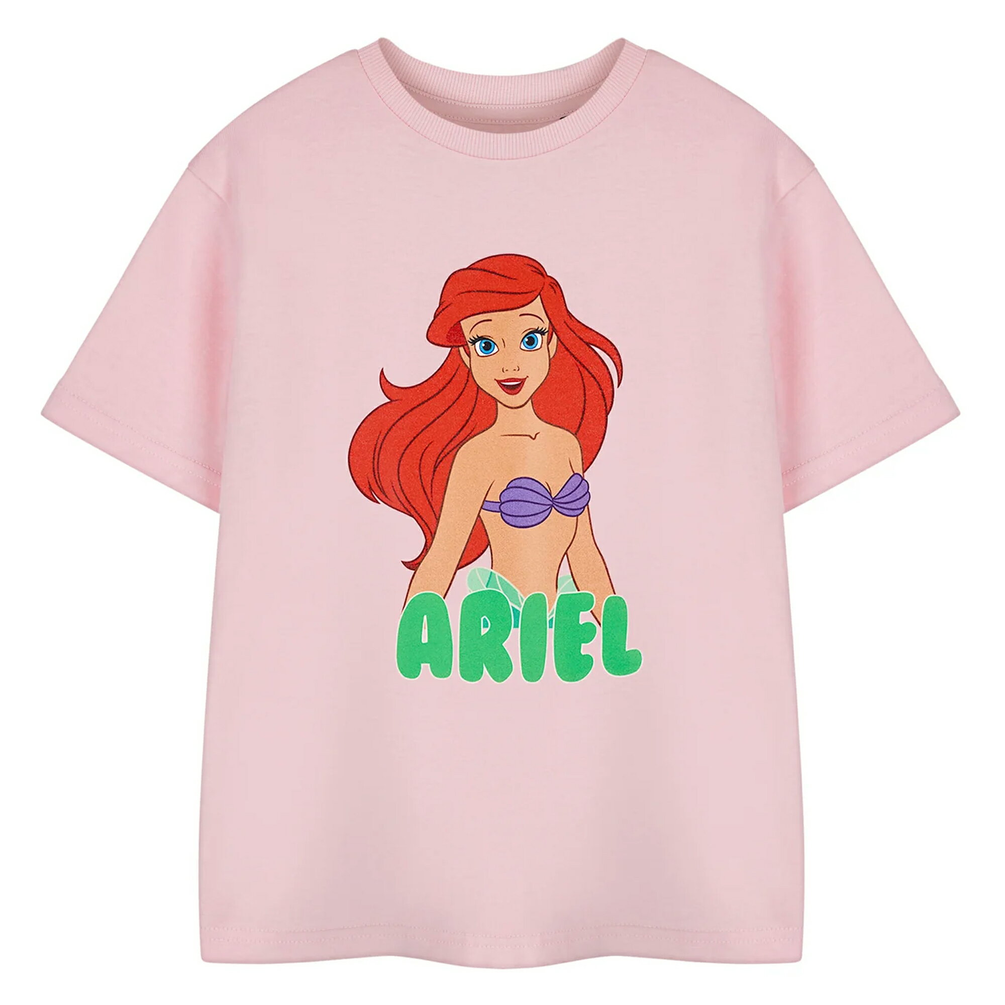 乐天商城 - (リトル・マーメイド) The Little Mermaid オフィシャル商品 キッズ・子供 ガールズ Tシャツ アリエル 半袖 トップス 【海外通販】