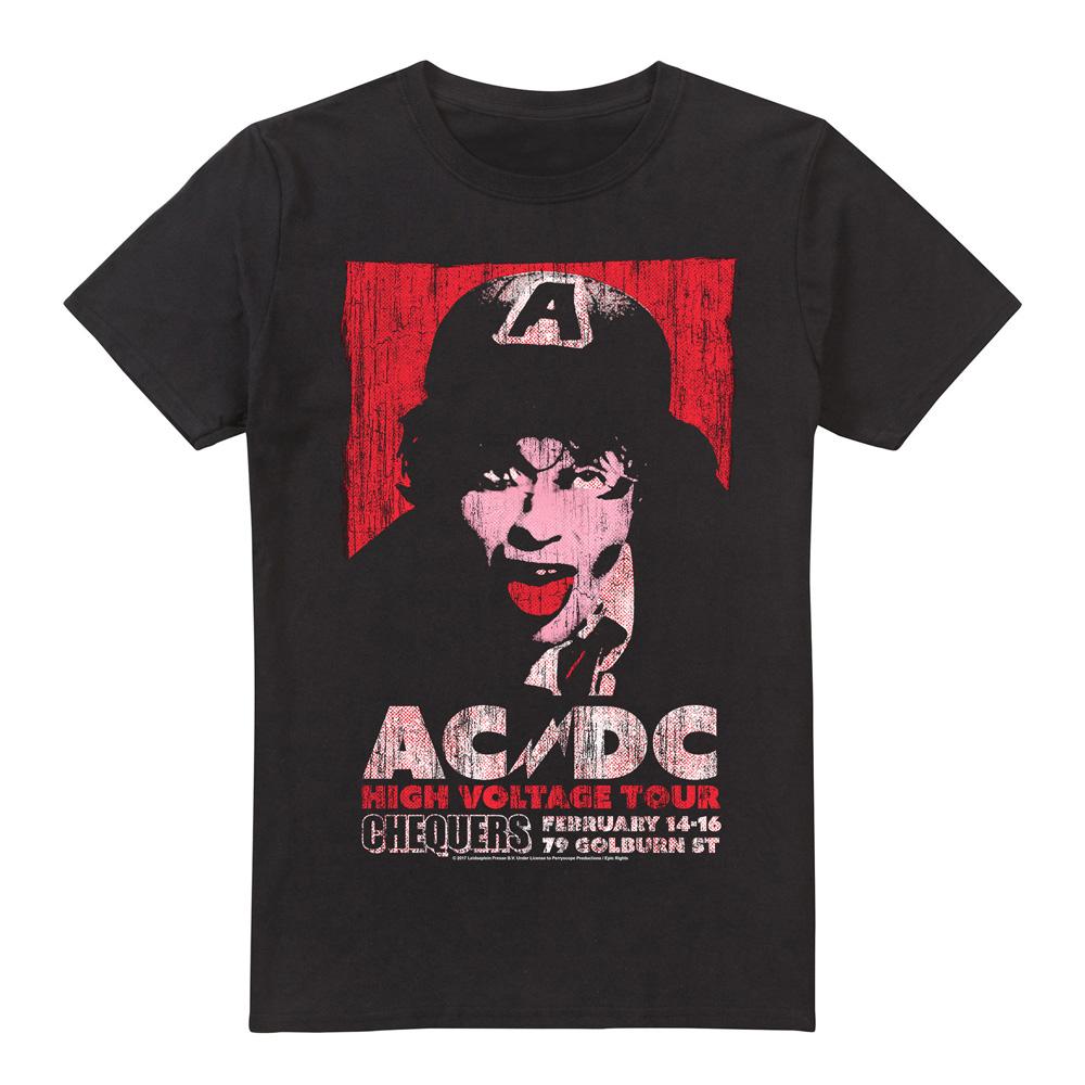 (エーシー・ディーシー) AC/DC オフィシャル商品 メンズ High Voltage Live 1975 Tシャツ 半袖 トップス 【海外通販】