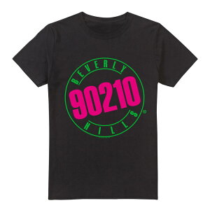 (新ビバリーヒルズ青春白書) 90210 オフィシャル商品 メンズ ネオン Tシャツ 半袖 トップス 【海外通販】