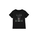 (スター・ウォーズ) Star Wars オフィシャル商品 キッズ・子供 ダースベイダー Tシャツ 半袖 トップス 【海外通販】