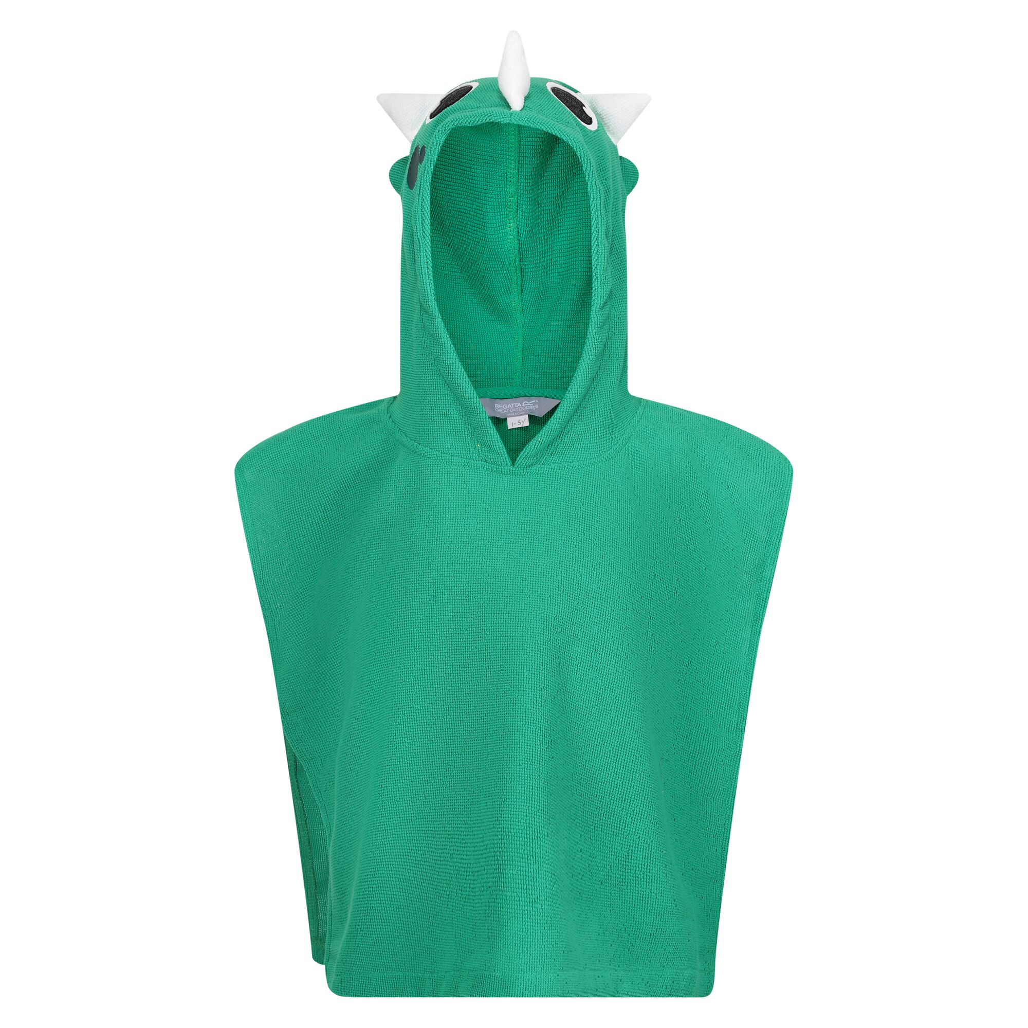 (レガッタ) Regatta キッズ・子供用 Stompy 恐竜 タオルポンチョ フードつき ビーチタオル 【海外通販】