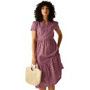 (レガッタ) Regatta レディース Orla Kiely Jasmine 花柄ティアードスカート ミディ ワンピース 【海外通販】