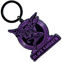 (ブラック・サバス) Black Sabbath オフィシャル商品 Purple Daemon キーリング エンブレム キーホルダー 【海外通販】