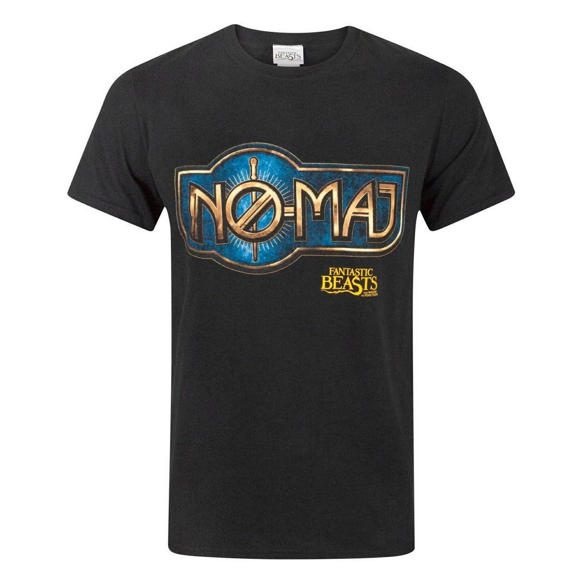 (ファンタスティック・ビーストと魔法使いの旅) Fantastic Beasts オフィシャル商品 メンズ No Maj Tシャツ 半袖 トップス 【海外通販】