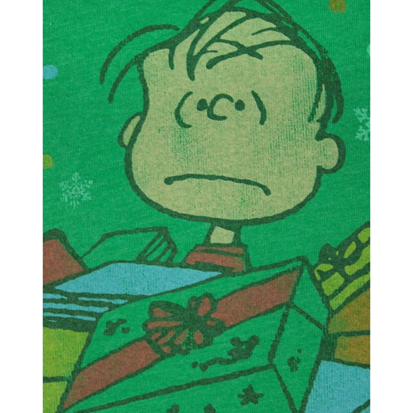 (ジャンクフード) Junk Food オフィシャル商品 メンズ ピーナッツ クリスマス I Can't Stand It Tシャツ 半袖 カットソー トップス 【海外通販】