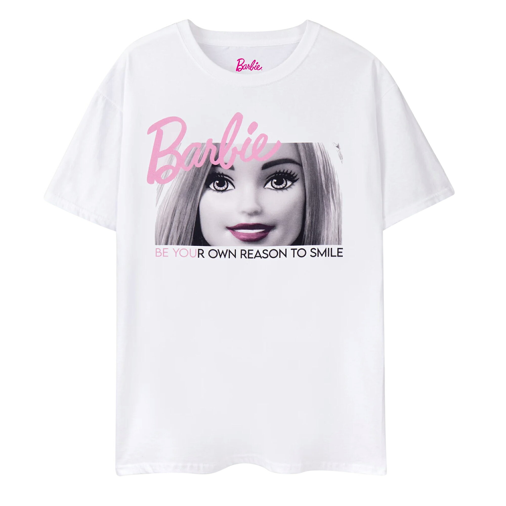 Rakuten - (バービー) Barbie オフィシャル商品 レディース Be Your Own Reason To Smile Tシャツ 半袖 トップス 【海外通販】