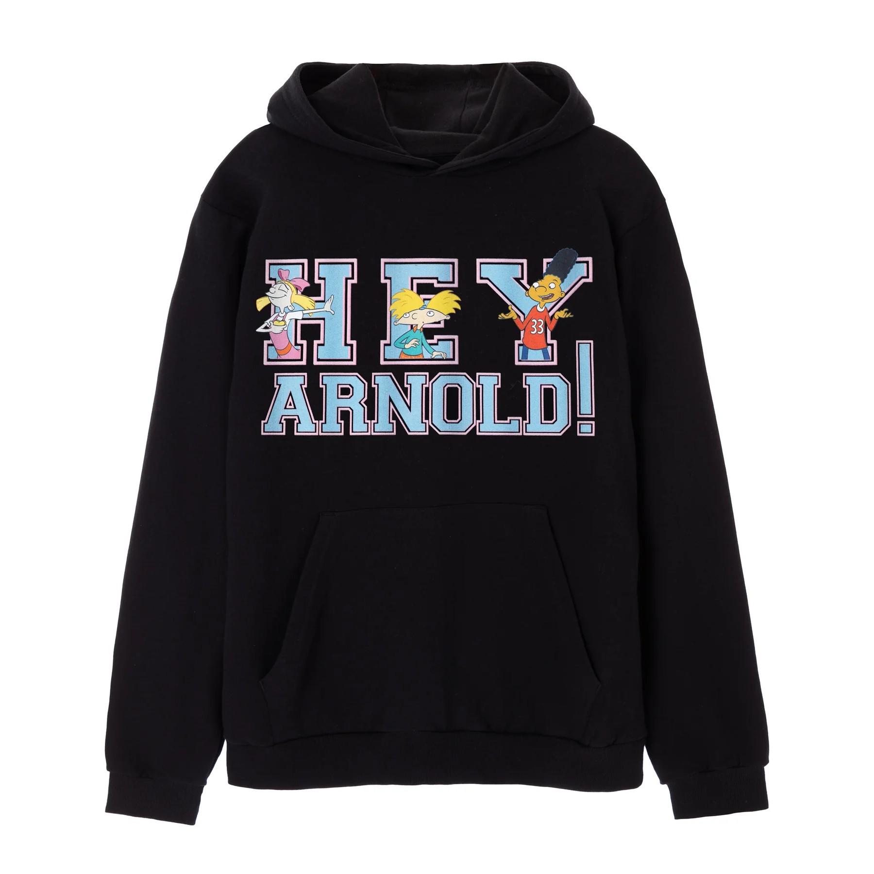 (ヘイ・アーノルド!) Hey Arnold! オフィシャル商品 メンズ Collegiate パーカー フード付き トレーナー 【海外通販】