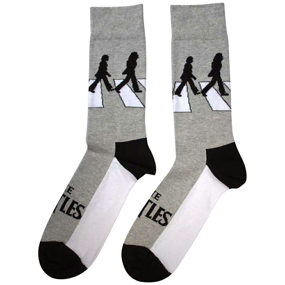 (ビートルズ) The Beatles オフィシャル商品 ユニセックス Abbey Road シルエット 靴下 アンクルソックス ソックス (1足組) 【海外通販】 2
