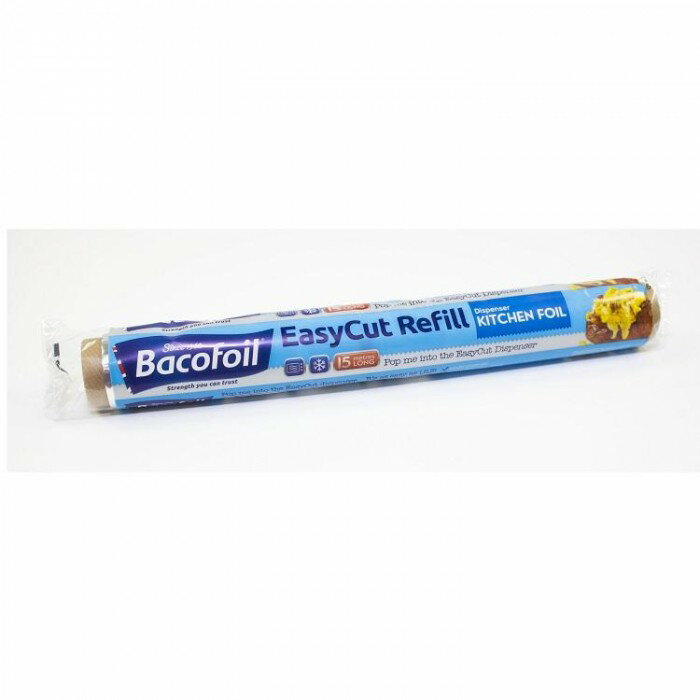 乐天商城 - (バコフォイル) Bacofoil EasyCut 食品用 アルミニウムホイル アルミ箔 レフィル 300mm x 15m 【海外通販】