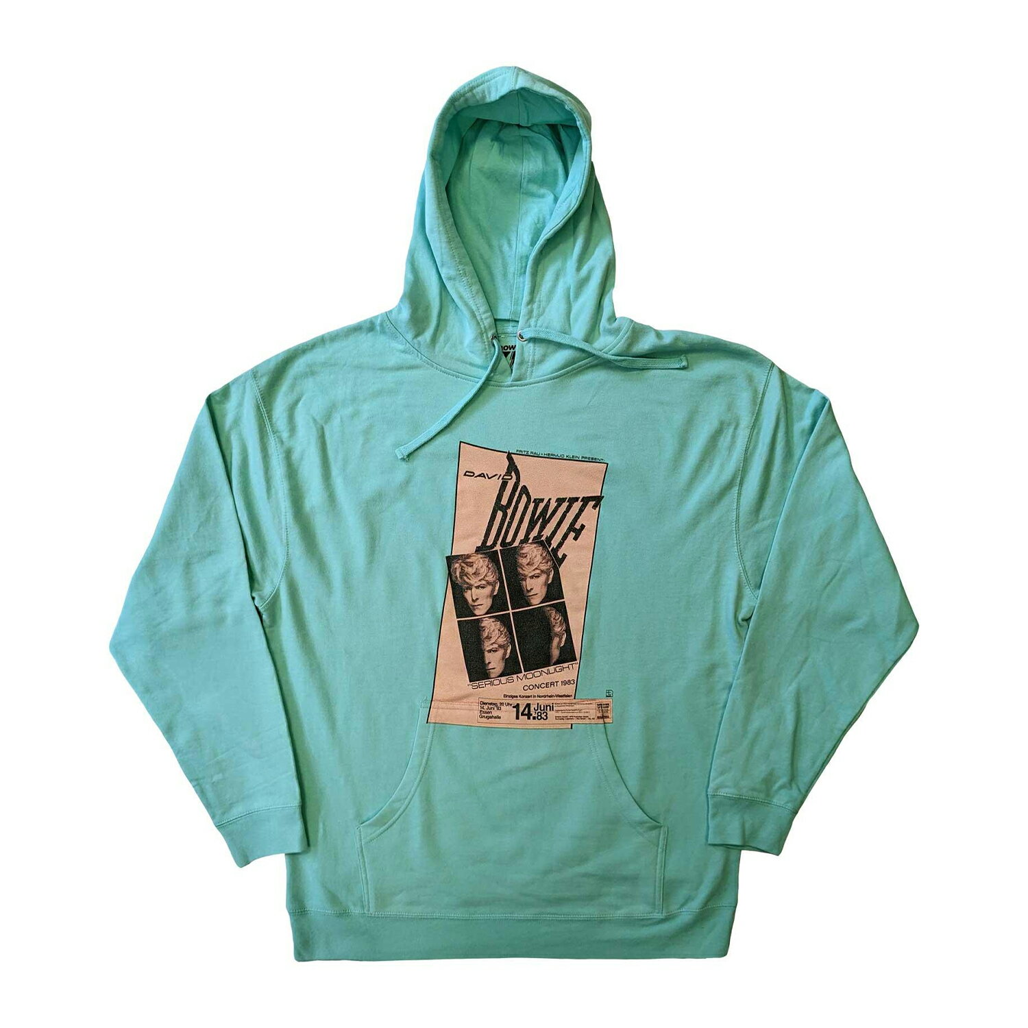 (デヴィッド・ボウイ) David Bowie オフィシャル商品 ユニセックス Concert '83 パーカー フード付き トレーナー 【海外通販】