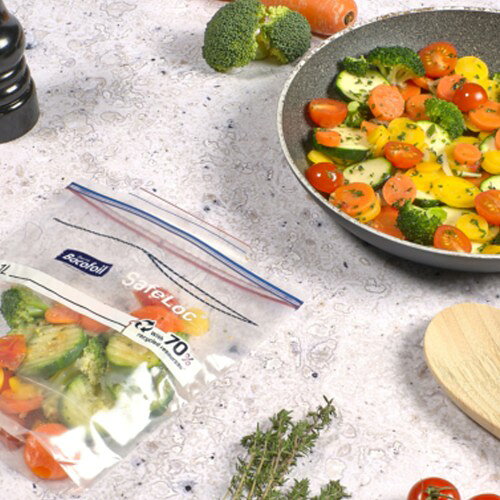 (�Х��ե�����) Bacofoil SafeLoc ���֥륷���� �ե꡼�����Хå� ���� ��¸�� �� (15��) 27 x 24cm 3L �ڳ������Ρ�