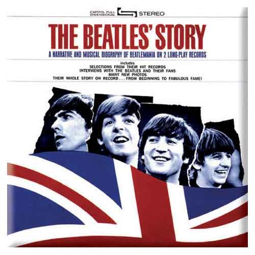 (ビートルズ) The Beatles オフィシャル商品 Story フリッジマグネット 冷蔵庫 磁石 (1個) 【海外通販】