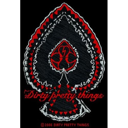 (ダーティ・プリティ・シングス) Dirty Pretty Things オフィシャル商品 スペード ワッペン パッチ 【海外通販】