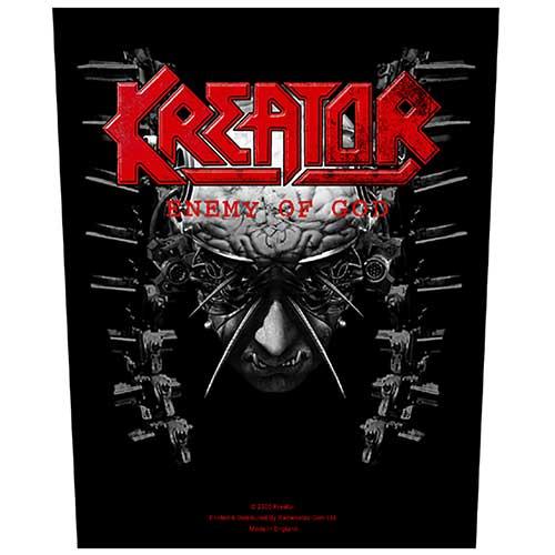 (クリエイター) Kreator オフィシャル商品 Enemy Of God 大型 ワッペン パッチ 【海外通販】