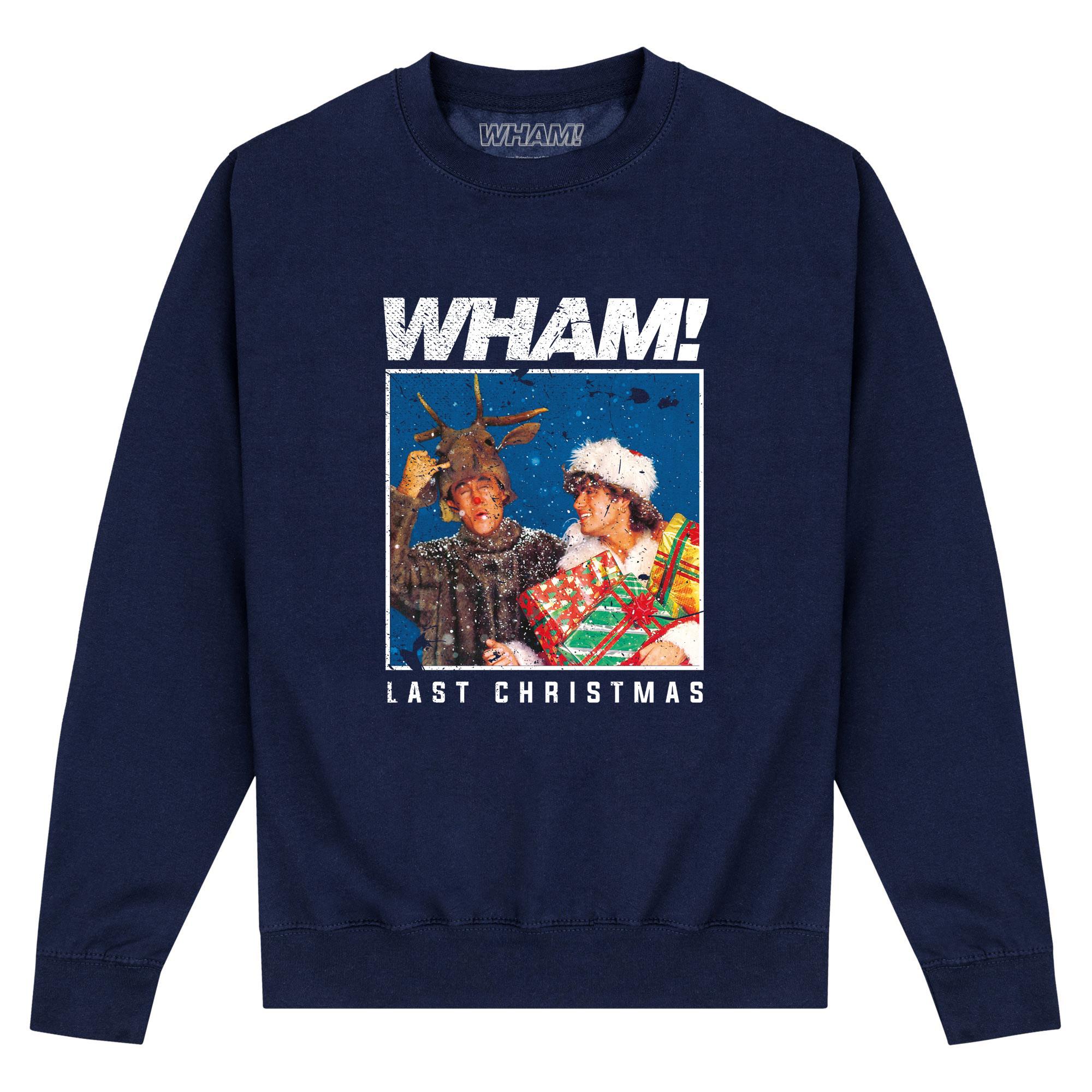 (ワム!) Wham! オフィシャル商品 ユニセックス Last Christmas トレーナー 長袖 トップス 【海外通販】