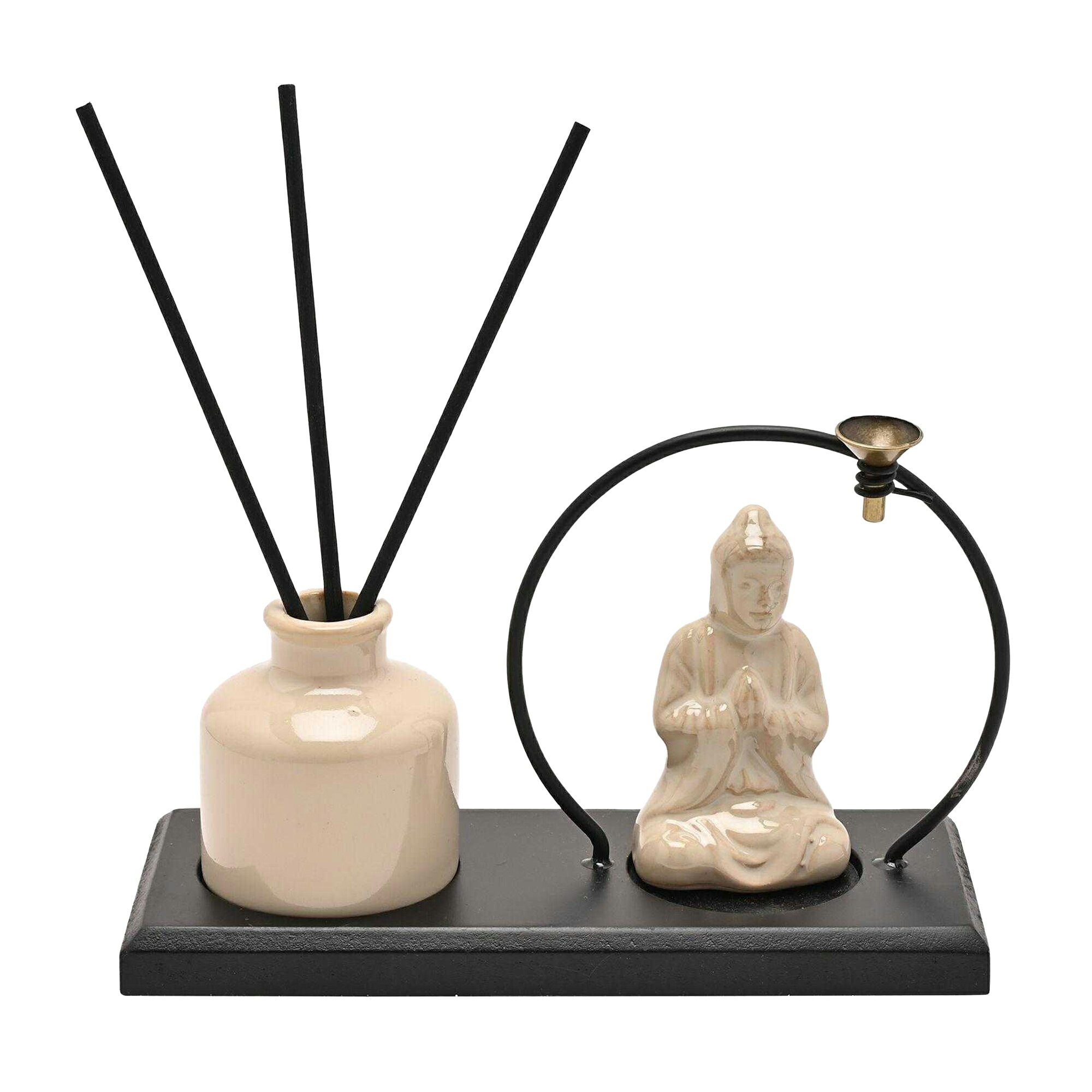 (セレニティ) Serenity Sitting Buddha ホーム インセンスセット インテリア用品 【海外通販】
