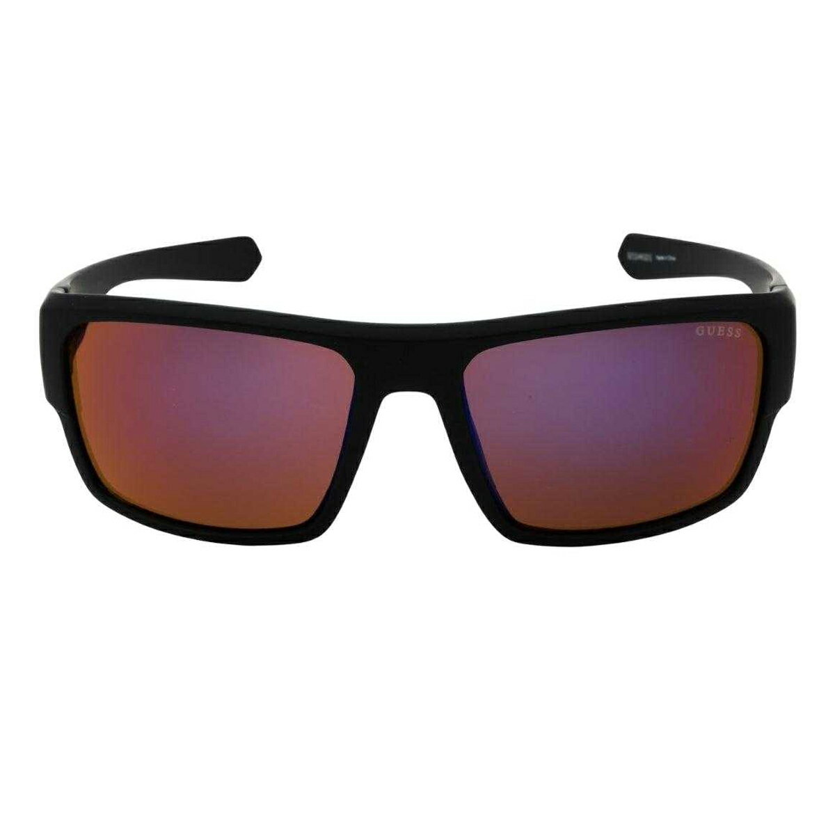 (ゲス) Guess メンズ サングラス ラップ ミラーレンズ アクセサリー 【海外通販】