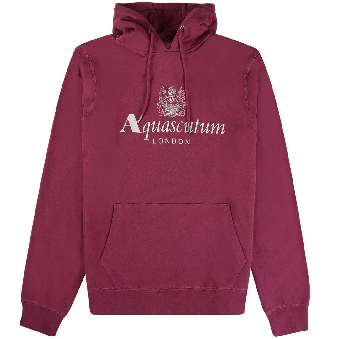 (アクアスキュータム) Aquascutum メンズ ビッグロゴ スウェットパーカー フーディー プルオーバー 【海外通販】(4)