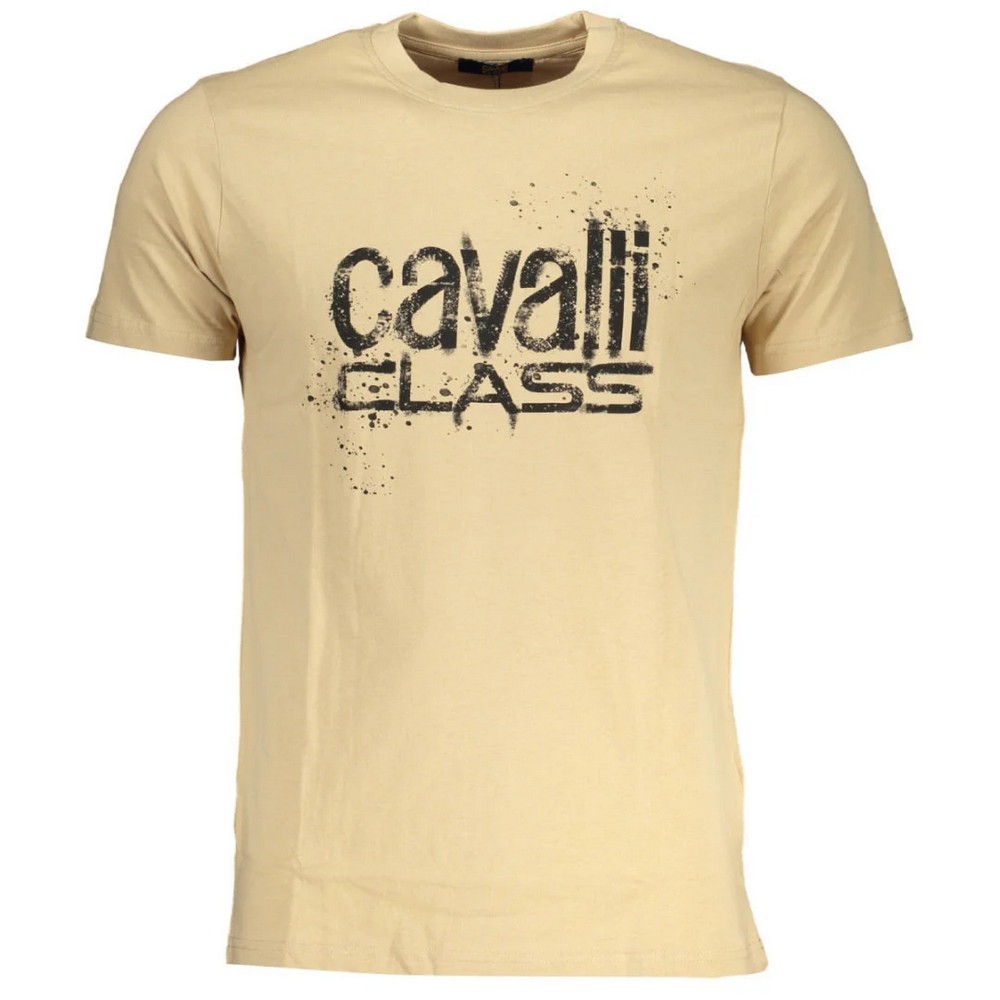 (カヴァリ・クラス) Cavalli Class メンズ Paint Splatter ロゴ 半袖 Tシャツ トップス 【海外通販】