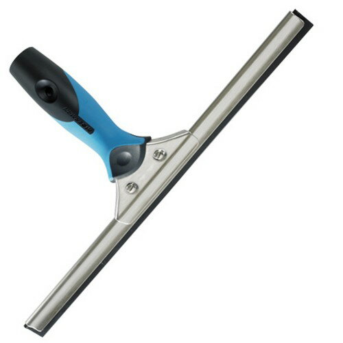 (モアマン) Moerman プロ スクイージーグリップ ステンレススチール製ハンドル 水切りワイパー用 結露..