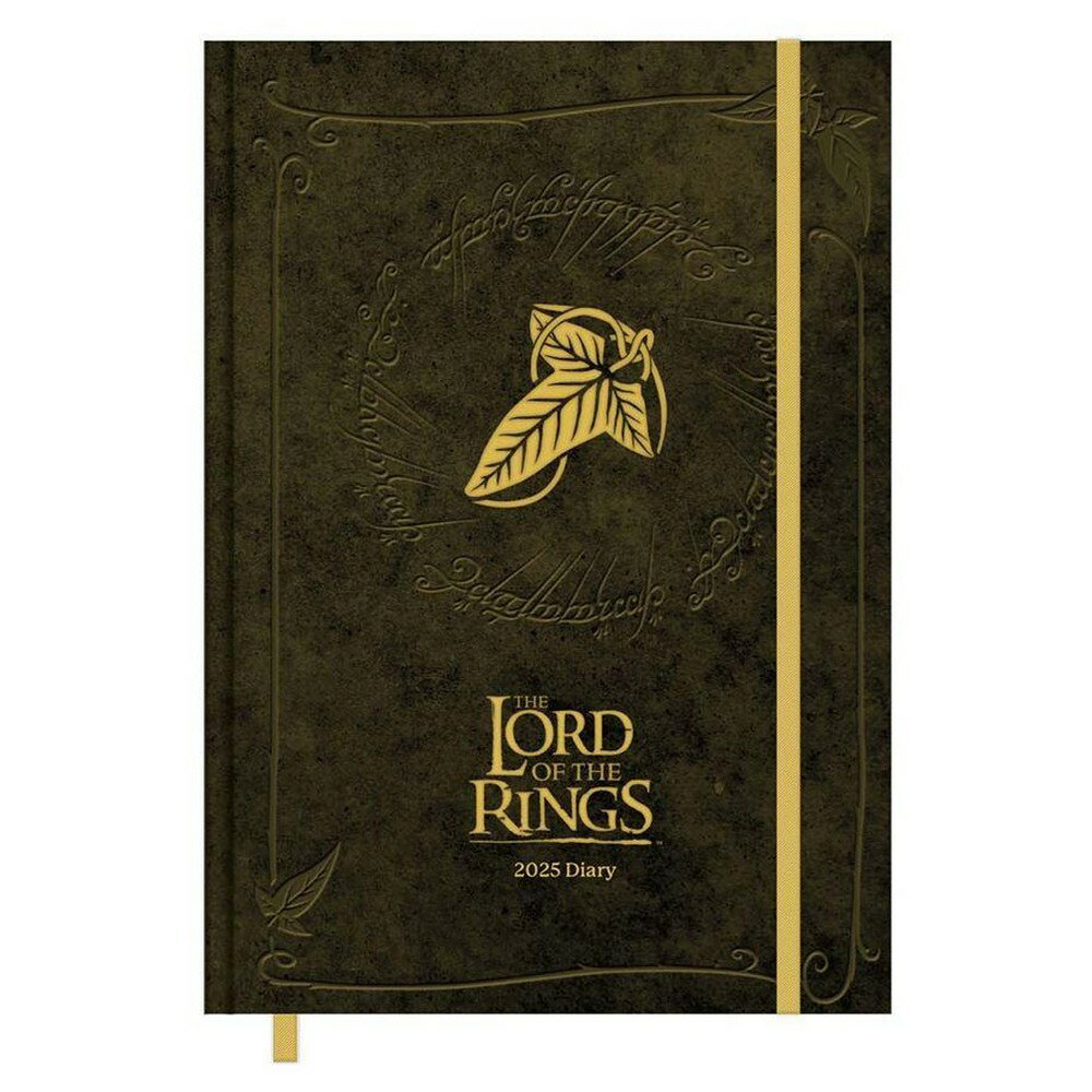 (ロード・オブ・ザ・リング) Lord Of The Rings オフィシャル商品 2025 A5 ノート 日記帳 メモ 雑記帳 【海外通販】