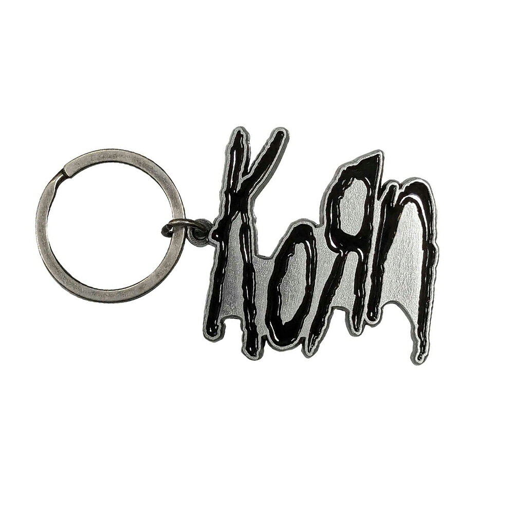 (コーン) Korn オフィシャル商品 Logo キーリング キーホルダー 【海外通販】