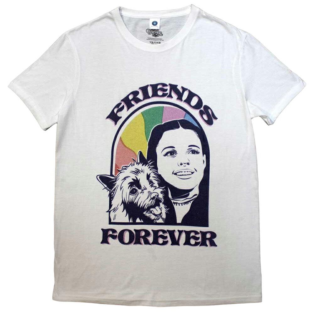 (オズの魔法使) The Wizard Of Oz オフィシャル商品 ユニセックス Friends Forever Tシャツ 半袖 トップス 【海外通販】