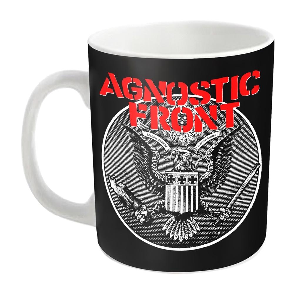 (アグノスティック・フロント) Agnostic Front オフィシャル商品 Against All マグ イーグル マグカップ コップ 【海外通販】