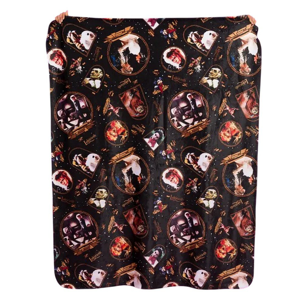 (ラビリンス/魔王の迷宮) Labyrinth オフィシャル商品 映画のシーン フリースブランケット フリース毛布 【海外通販】