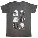 (スター・ウォーズ) Star Wars オフィシャル商品 ユニセックス ヘルメット プロファイル Tシャツ 半袖 トップス 【海外通販】