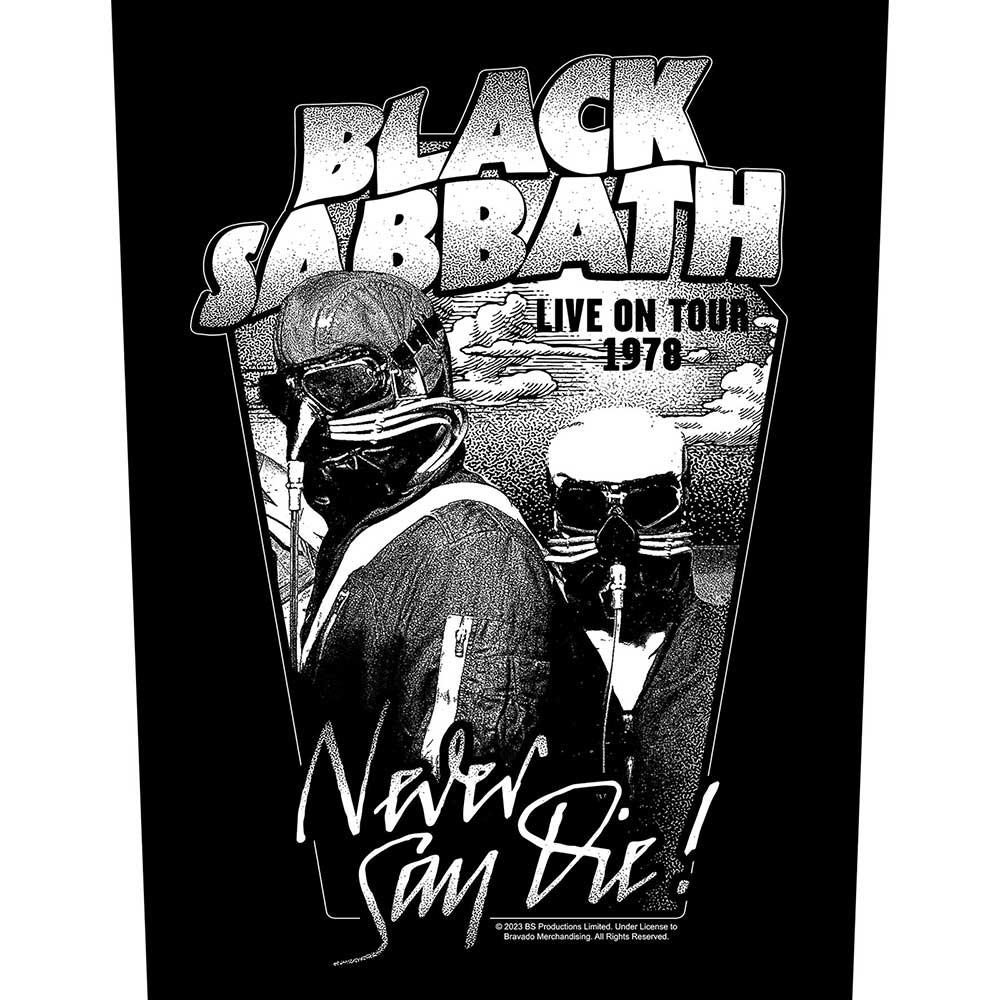 乐天商城 - (ブラック・サバス) Black Sabbath オフィシャル商品 Never Say Die ワッペン パッチ 【海外通販】