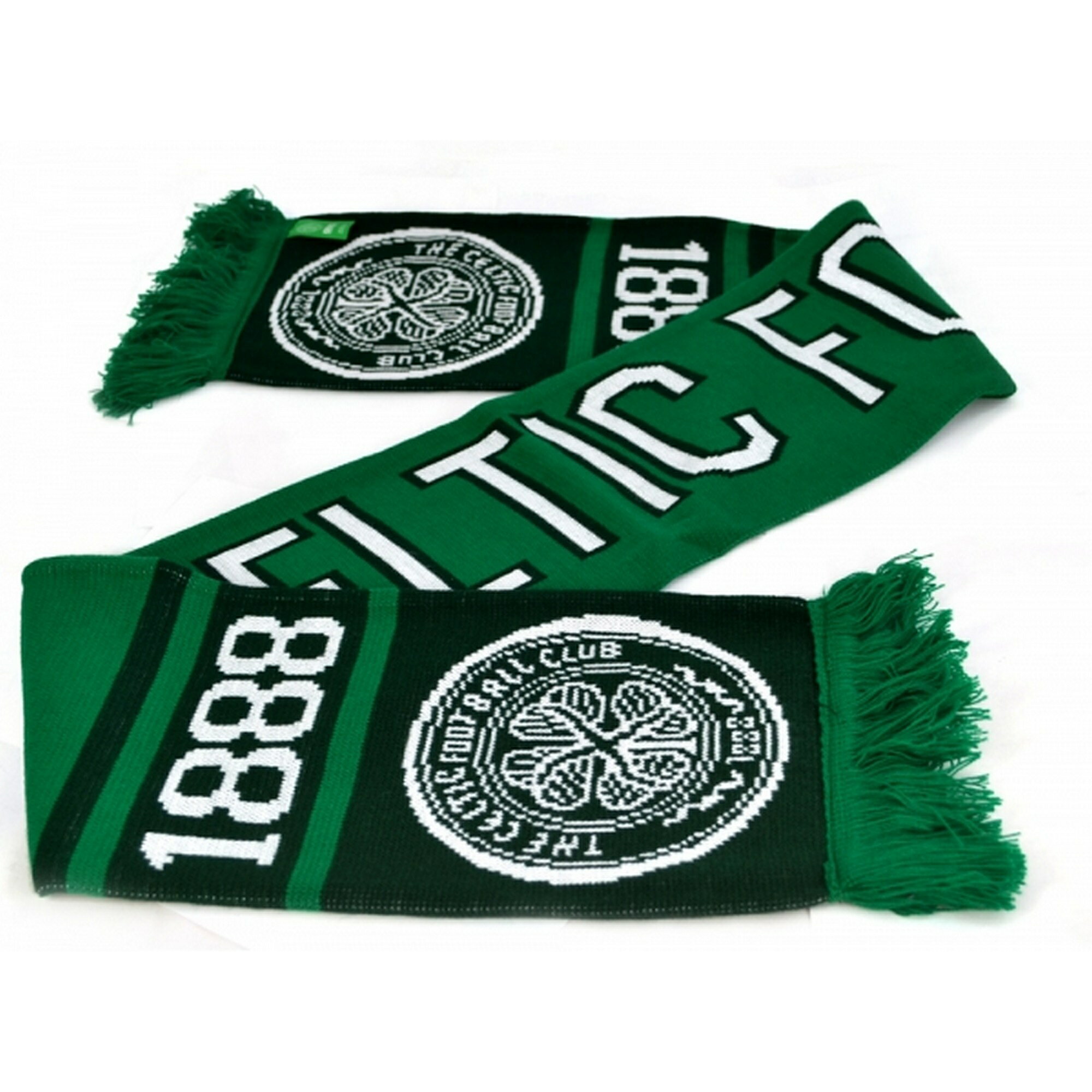 セルティック フットボールクラブ Celtic FC オフィシャル商品 ジャカード フットボールスカーフ マフラー 【海外通販】