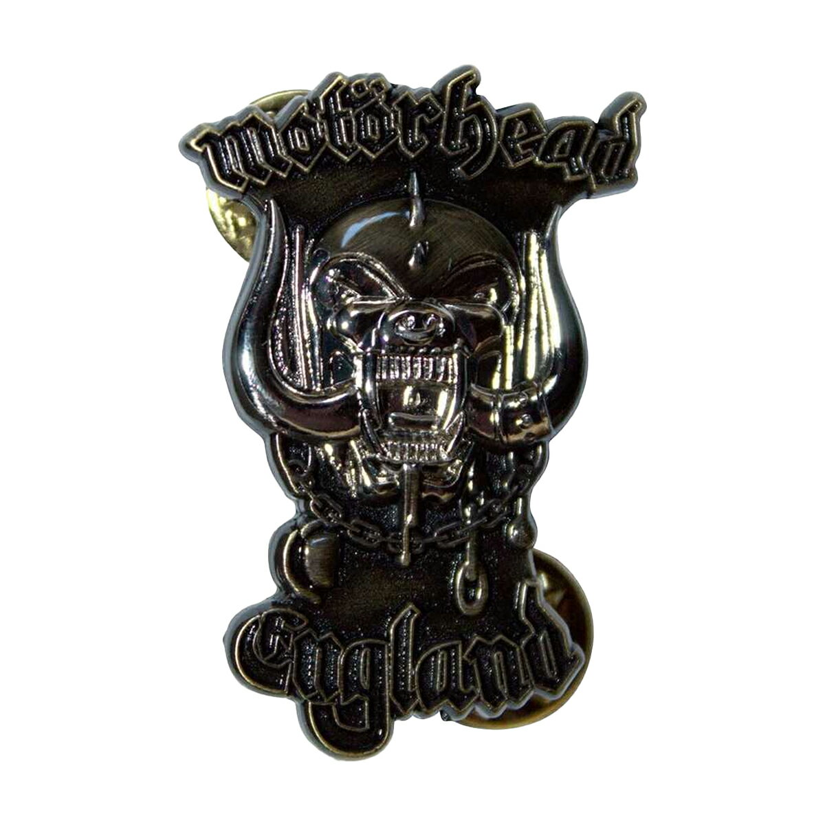 (モーターヘッド) Motorhead オフィシャル商品 England バッジ 【海外通販】