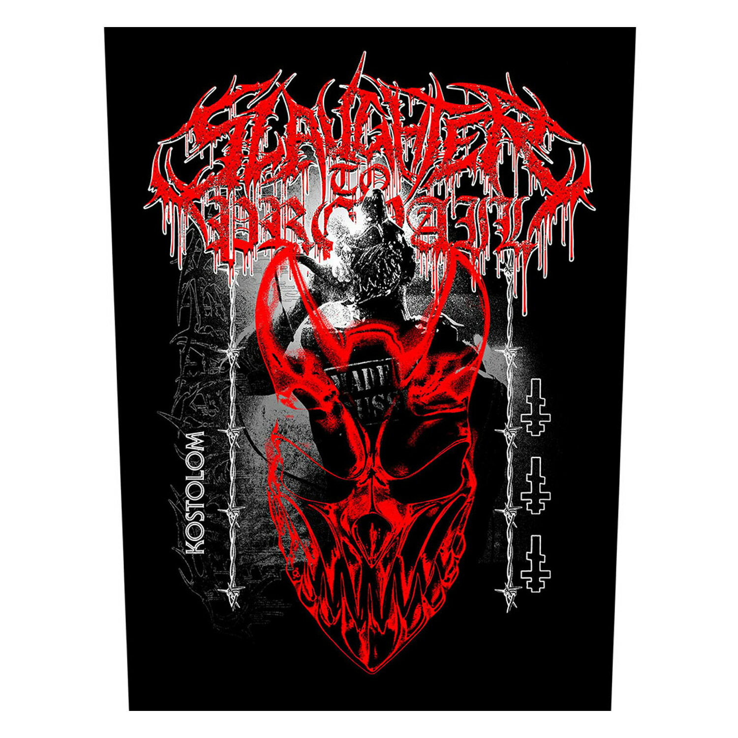 (スローター) Slaughter オフィシャル商品 To Prevail Demolisher ワッペン パッチ 