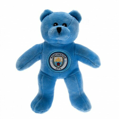 マンチェスター・シティ フットボールクラブ Manchester City FC オフィシャル商品 ミニ テディーベア くまのぬいぐるみ 【楽天海外直送】