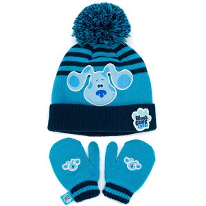 (ブルーズ・クルーズ・アンド・ユー) Blue's Clues & You! オフィシャル商品 キッズ・子供 ニット帽 手袋 セット 【海外通販】
