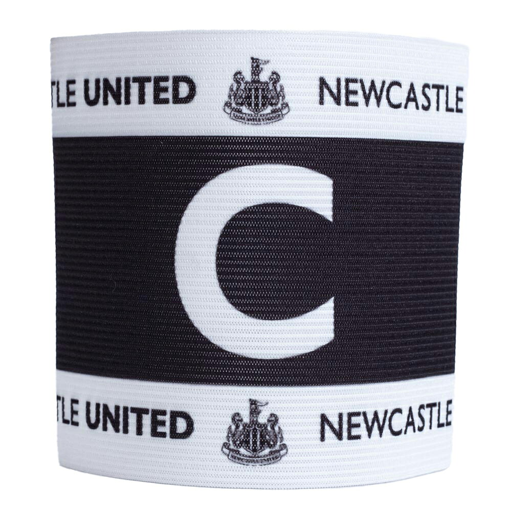 ニューカッスル・ユナイテッド フットボールクラブ Newcastle United FC オフィシャル商品 クレスト キャプテン アームバンド 【海外通販】