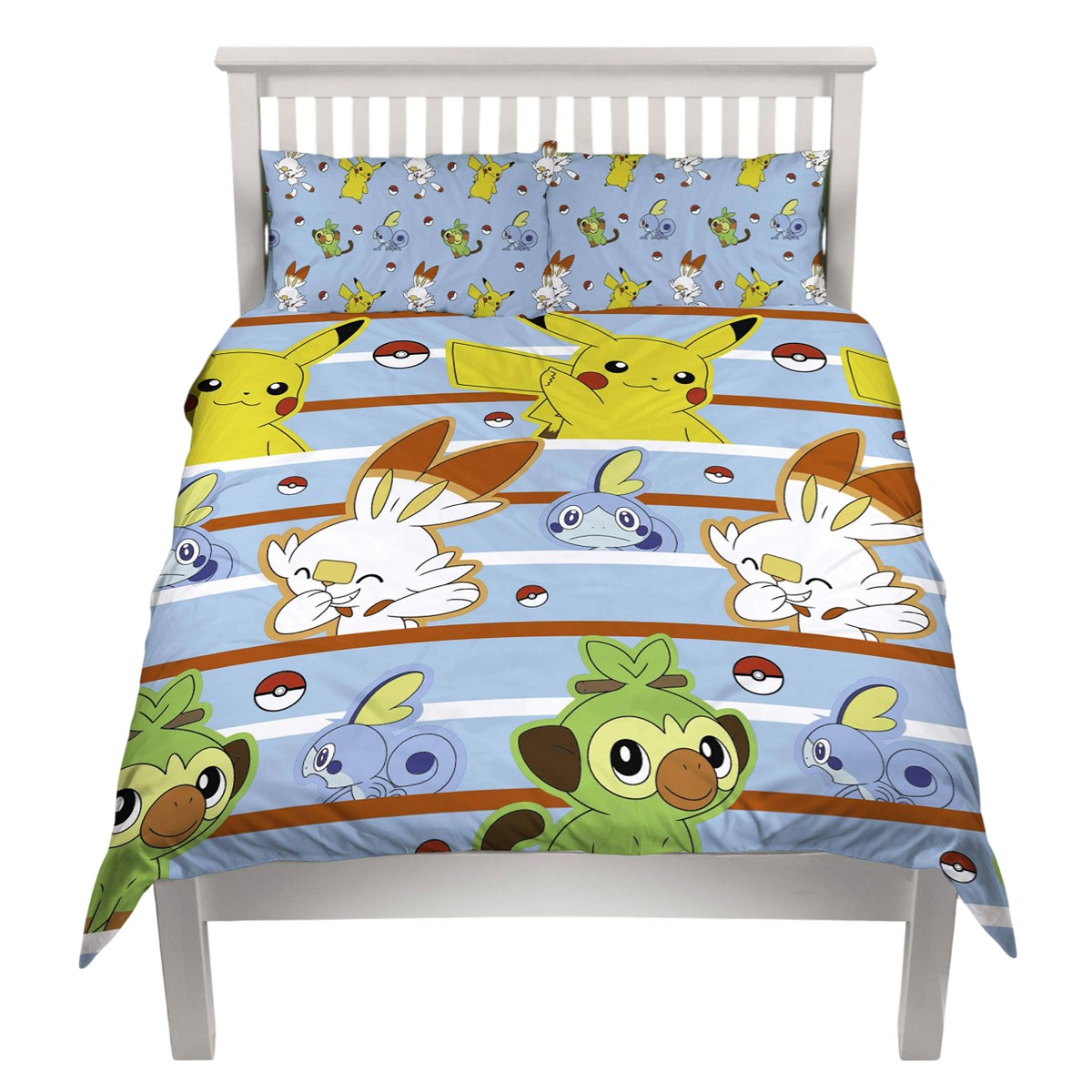 (ポケモン) Pokemon オフィシャル商品 キャラクター 掛け布団カバー・枕カバーセット リバーシブル 寝具 【海外通販】 pertemba-10815203 Pertemba Japan サンプル画像2