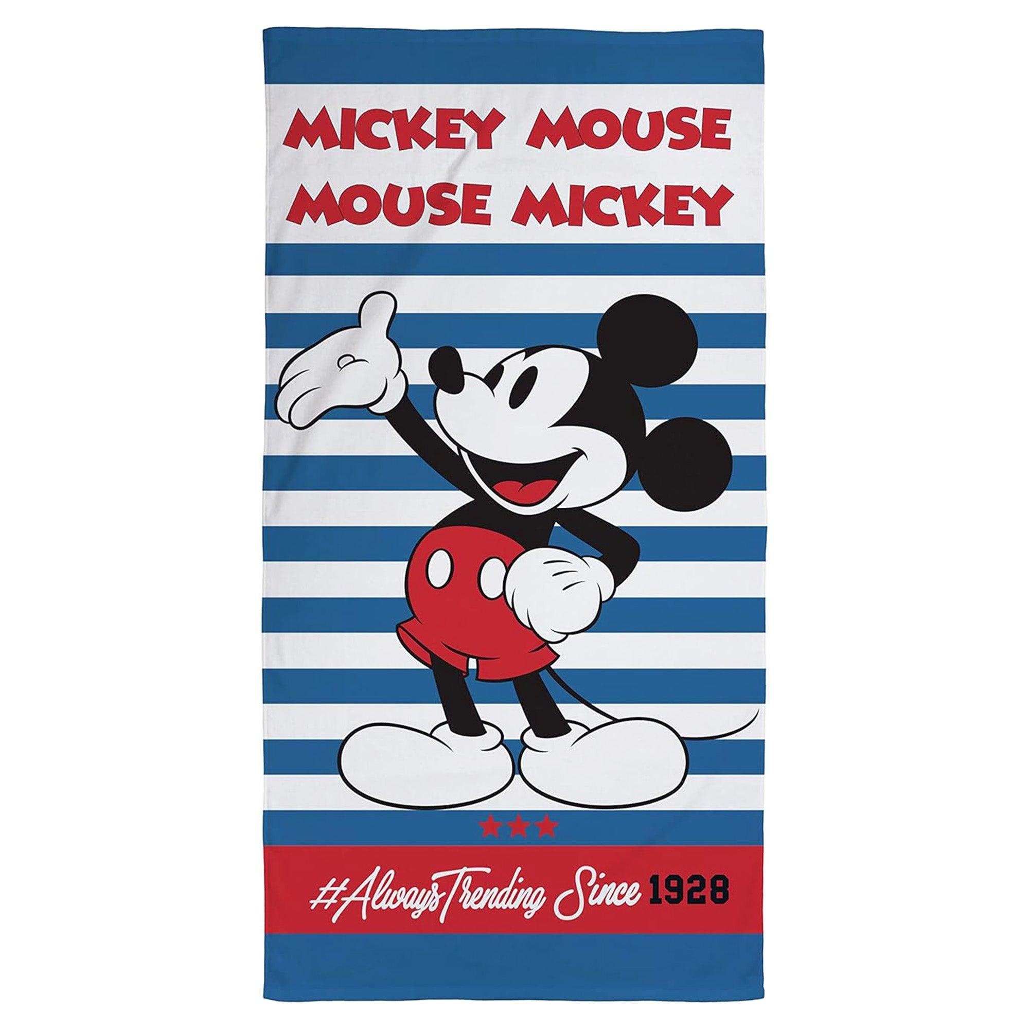 乐天商城 - (ディズニー) Disney オフィシャル商品 ミッキーマウス キッズ・子供用 ビーチタオル バスタオル 【海外通販】