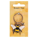 (サムシング・ディファレント) Something Different Queen Bee キーリング エナメル キーホルダー 【海外通販】