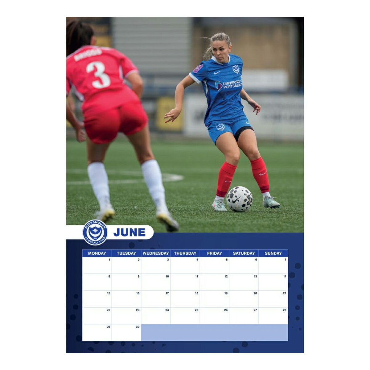 (�ݡ��ĥޥ����եåȥܡ��롦�����) Portsmouth FC ���ե�����뾦�� A3 �������� 2026 �������륫������ �ڳ������Ρ�