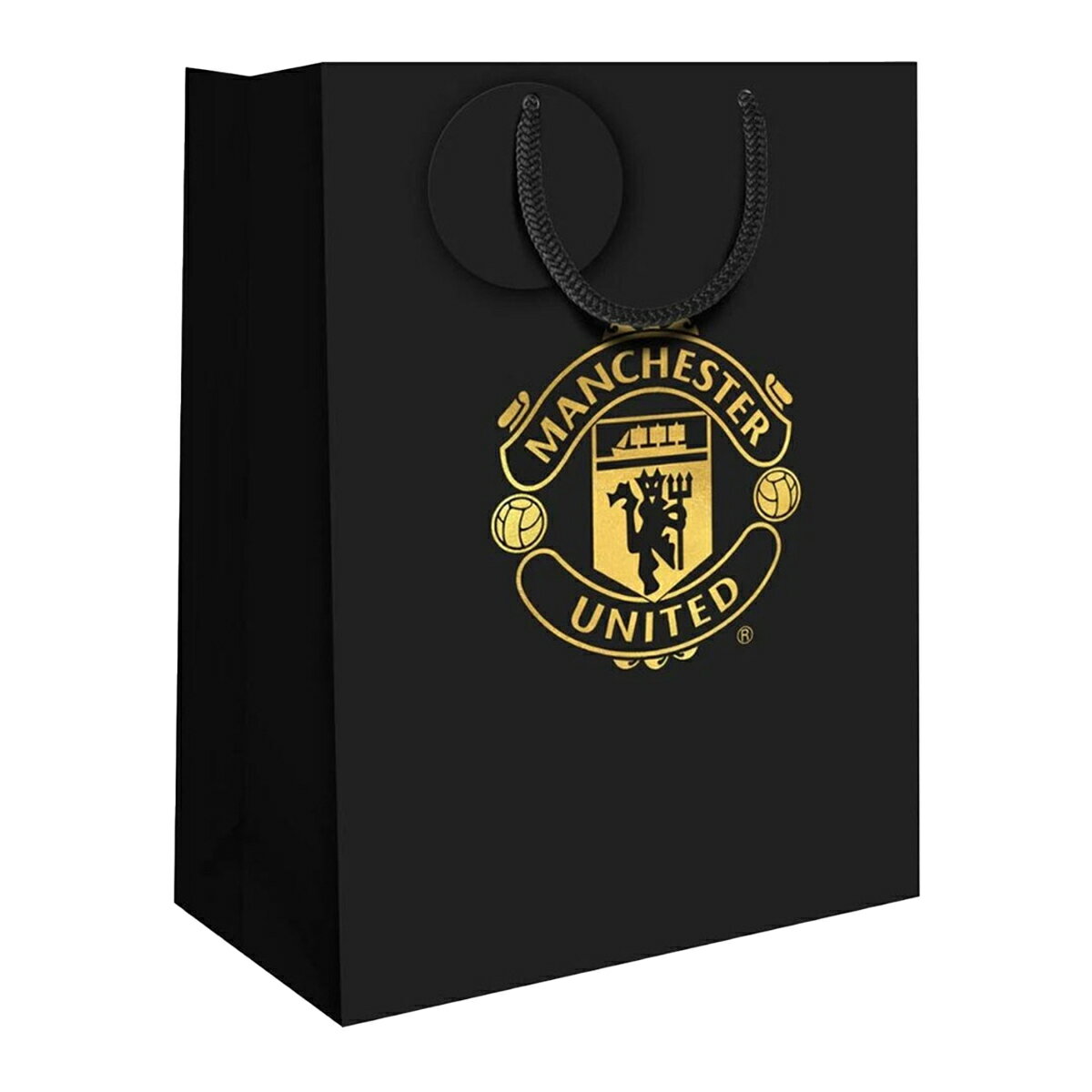 マンチェスターユナイテッド フットボールクラブ Manchester United FC オフィシャル商品 ギフトバッグ 紙袋 【海外通販】