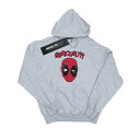 (デッドプール) Deadpool オフィシャル商品 メンズ Marvel パーカー シアリアスリー フード付き トレーナー 【海外通販】(4)