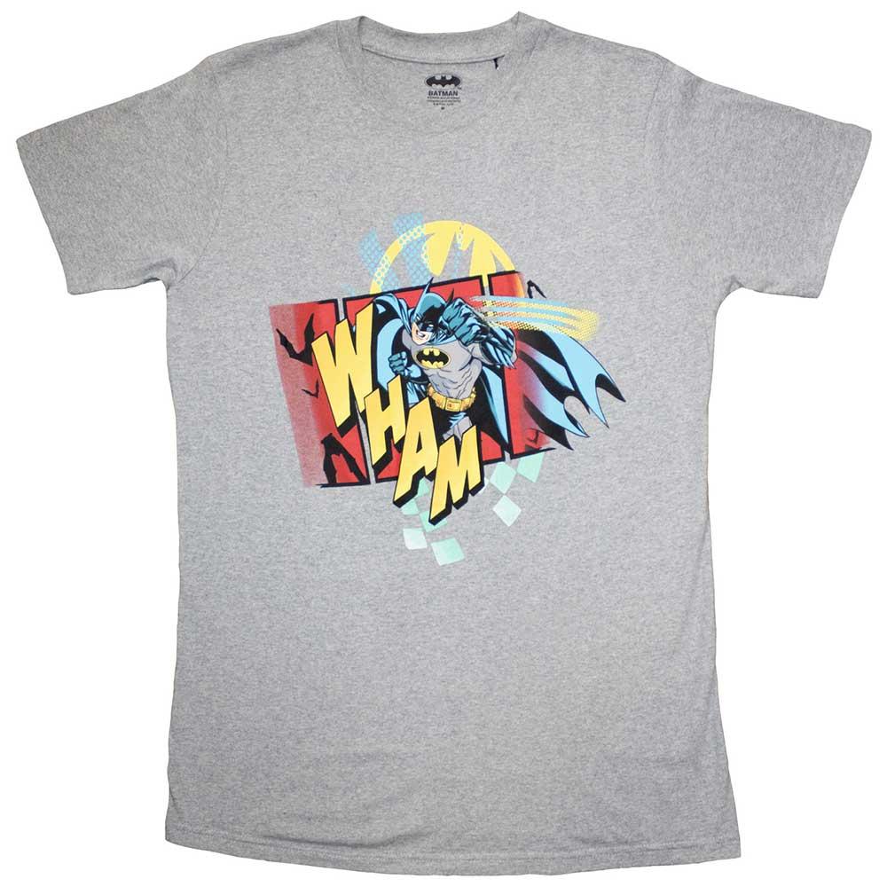 (バットマン) Batman オフィシャル商品 ユニセックス Wham Tシャツ 半袖 トップス 【海外通販】