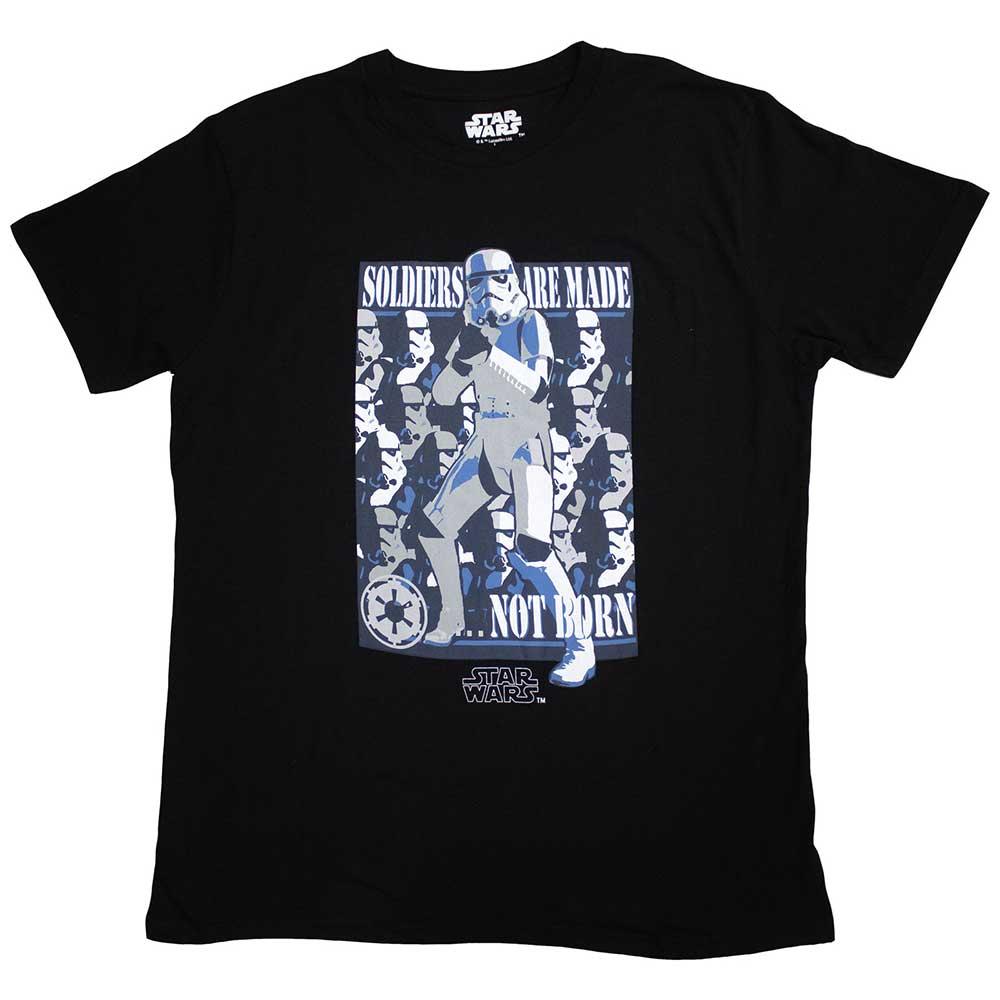 (スター・ウォーズ) Star Wars オフィシャル商品 ユニセックス Soldiers Are Made Tシャツ 半袖 トップス 【海外通販】