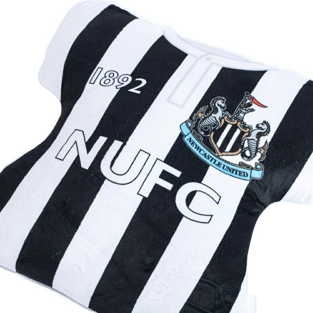 ニューカッスル・ユナイテッド フットボールクラブ Newcastle United FC オフィシャル商品 1892 Football Shirt 中綿入り クッション 【海外通販】
