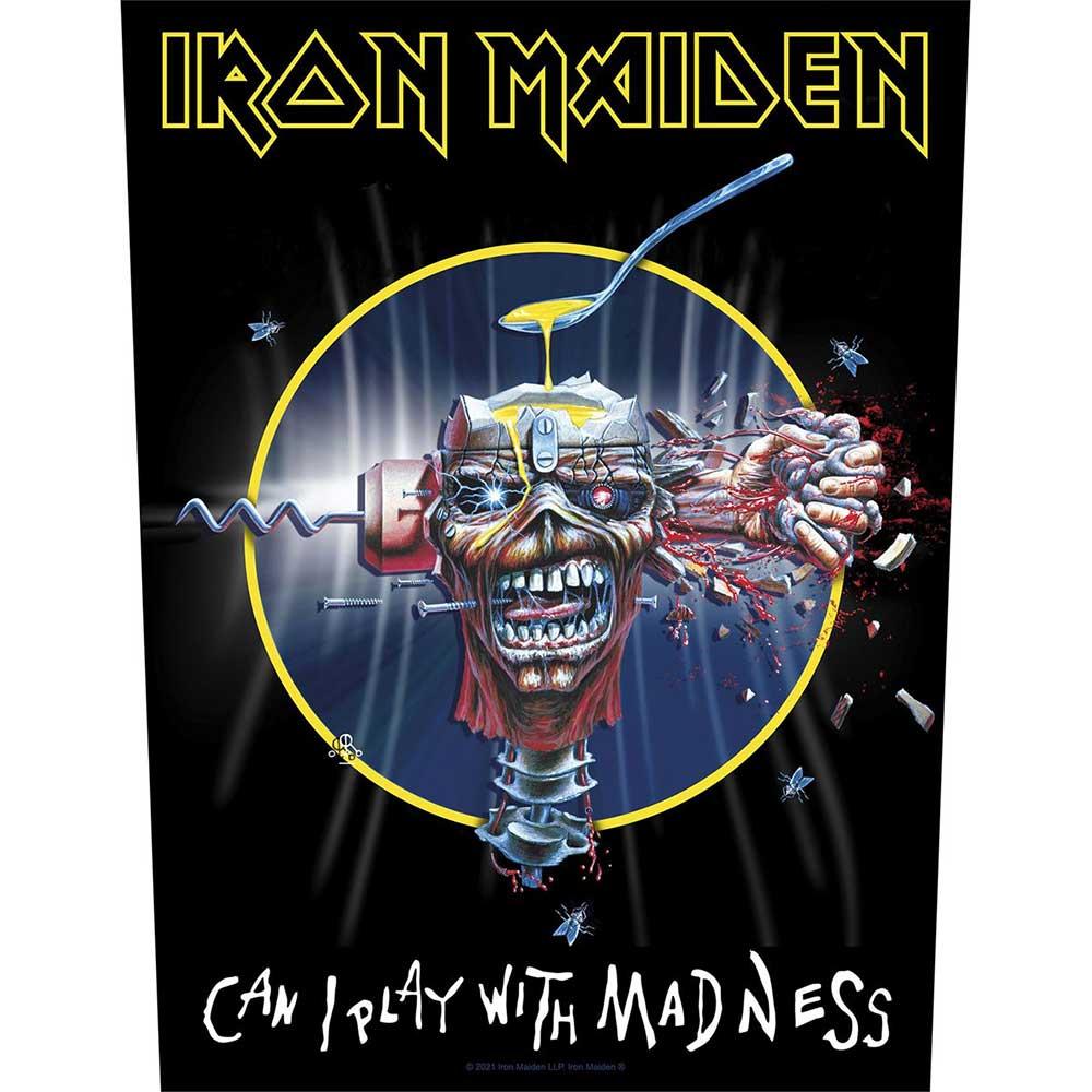 Rakuten - (アイアン・メイデン) Iron Maiden オフィシャル商品 Can I Play With Madness ワッペン パッチ 【海外通販】