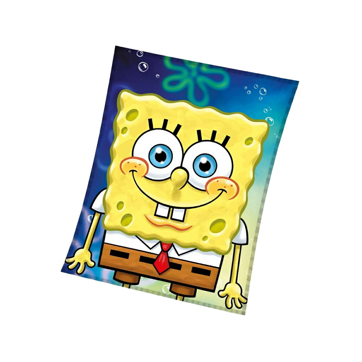(スポンジ・ボブ) SpongeBob SquarePants オフィシャル商品 フェイス フリース ...